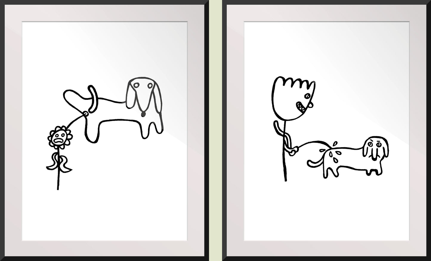 Martin Fengel – Flower with Dog