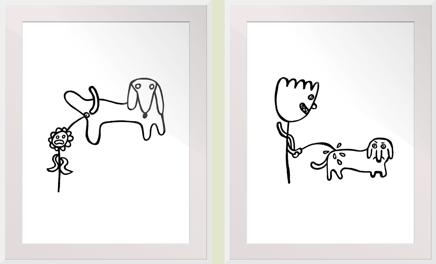 Martin Fengel – Flower with Dog